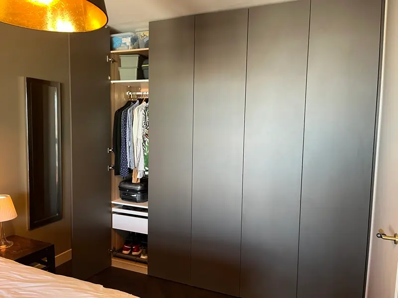 Ikea Plafondhoge deuren Pax open